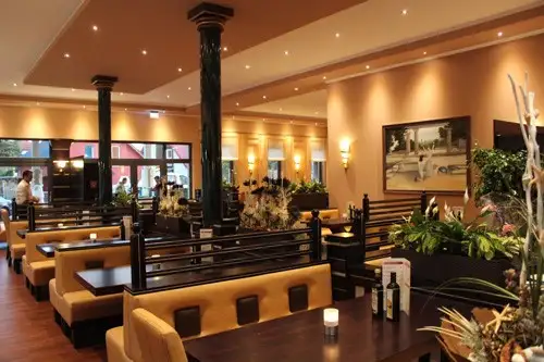 Interior of Restaurant Olympia in Berlin